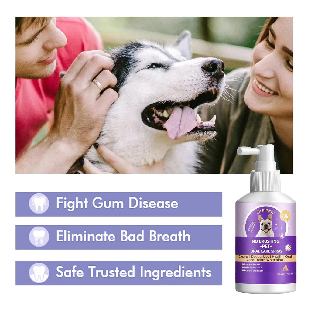 Oralpaw®︎🍃 NO BRUSHING oral care spray for dogs cats