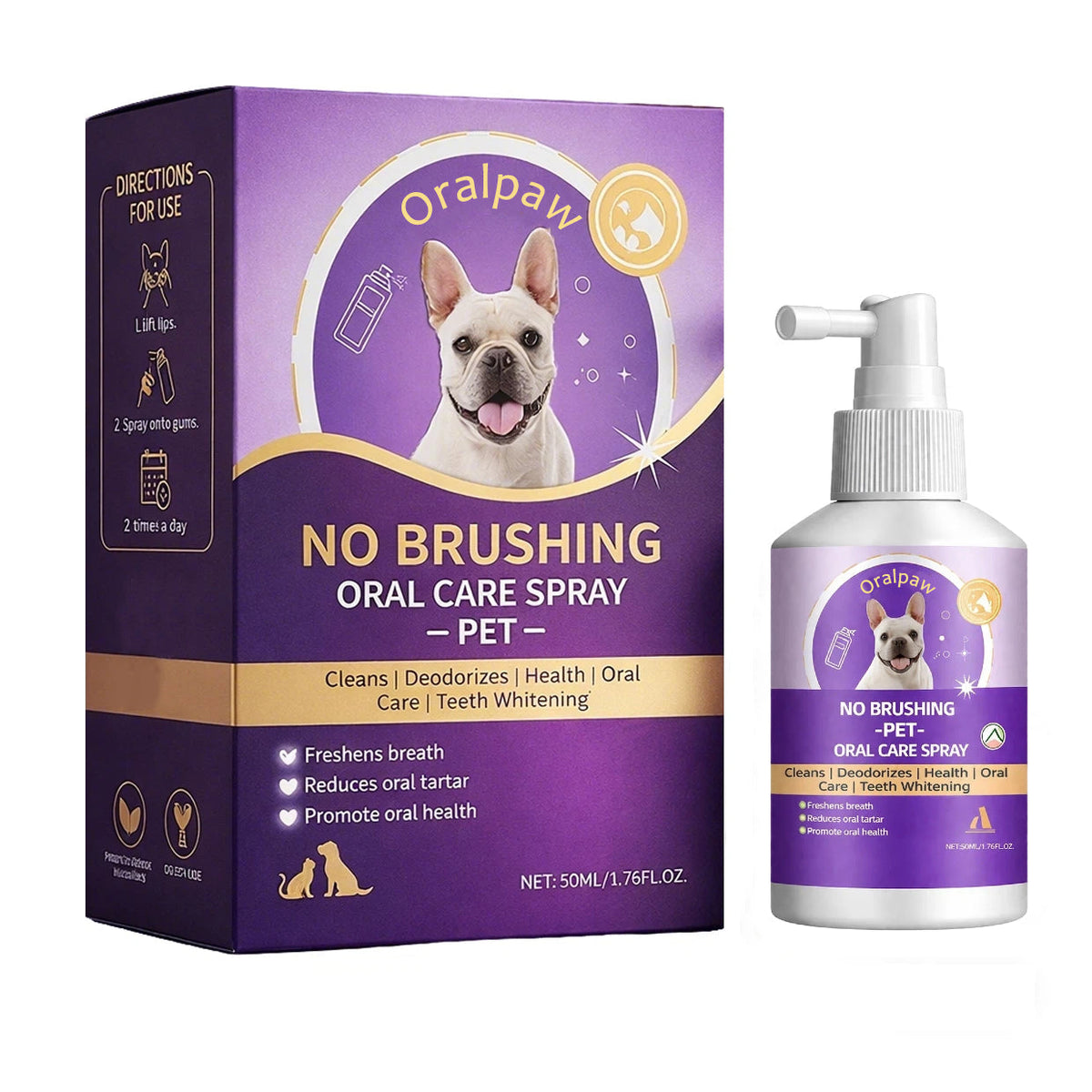 Oralpaw®︎🍃 NO BRUSHING oral care spray for dogs cats