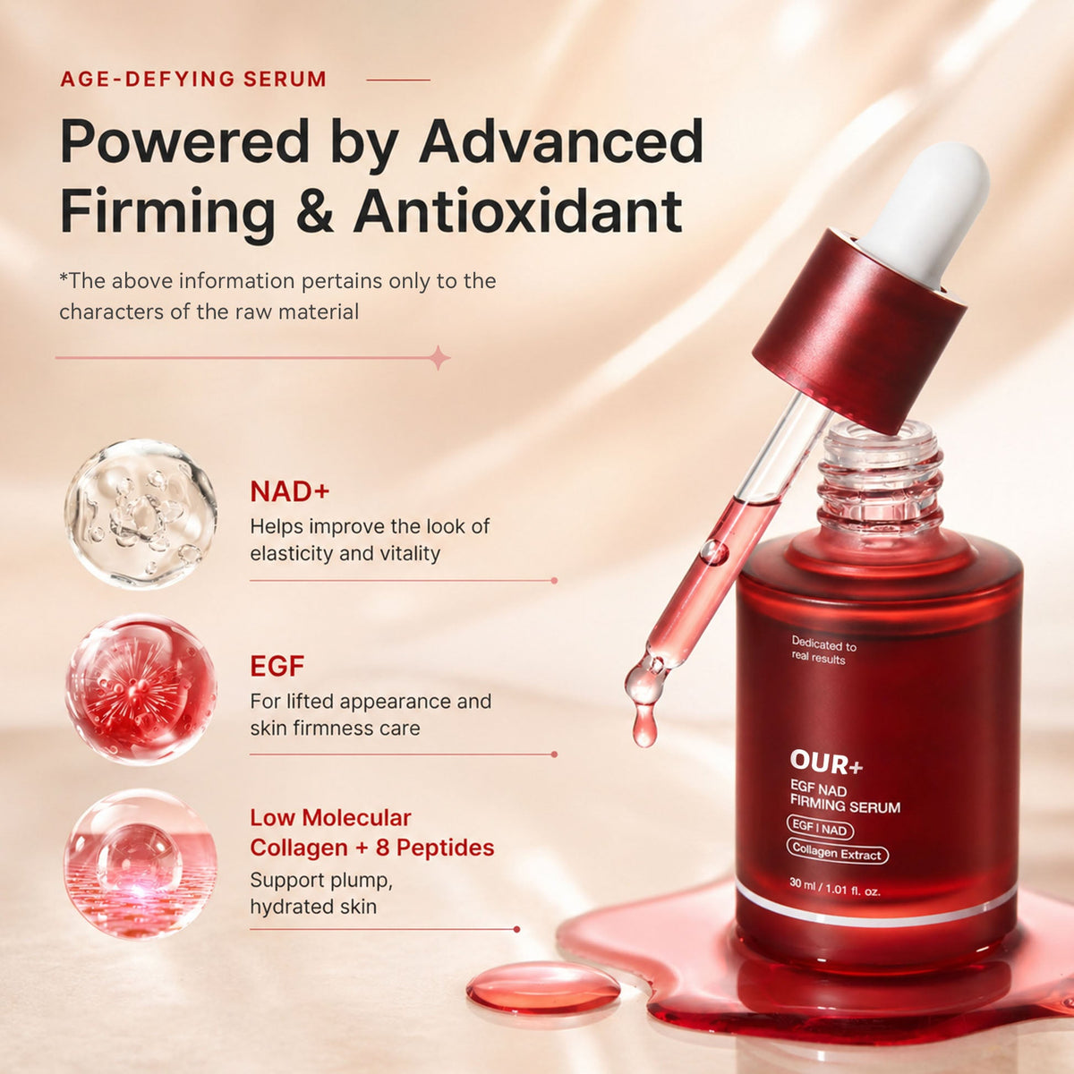 Korean Beauty NAD+ Face & Neck Firming Serum