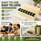 🍣 50% OFF Sushi Maker Mold – Perfect Homemade Rolls Made Easy