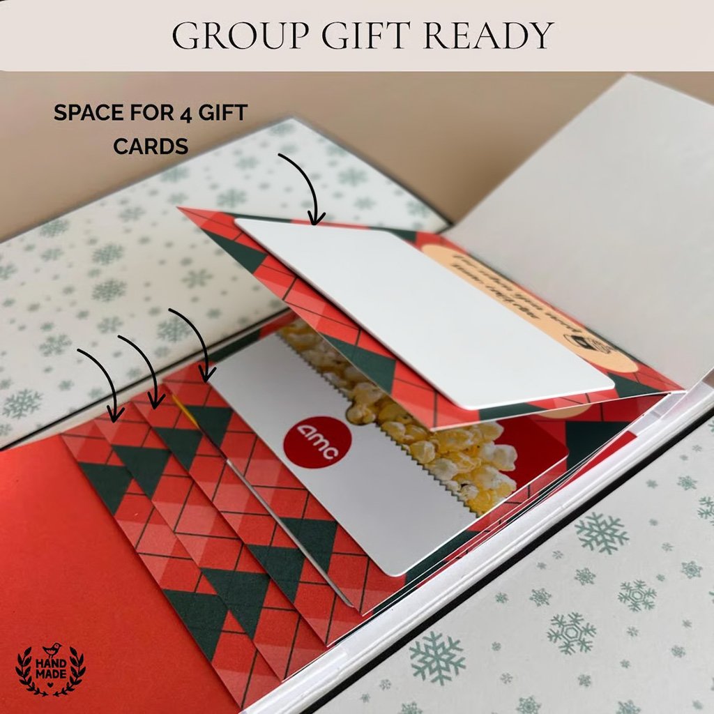⏰LAST DAY 50% OFF - 2026 New 🎅💳 Waterfall Christmas Gift Card Booklet ✨