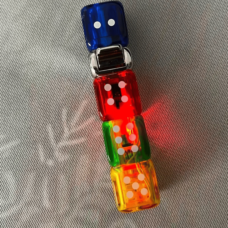 🔥 48% OFF-🎲 360° Spinning Dice Lighter 🔥 Windproof Jet Blue Flame, LED, Refillable EDC Gadget(Free of butane gas)