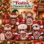 💯🎅 Refillable Christmas Figurine Treat Holder