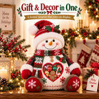 💯🎅 Refillable Christmas Figurine Treat Holder