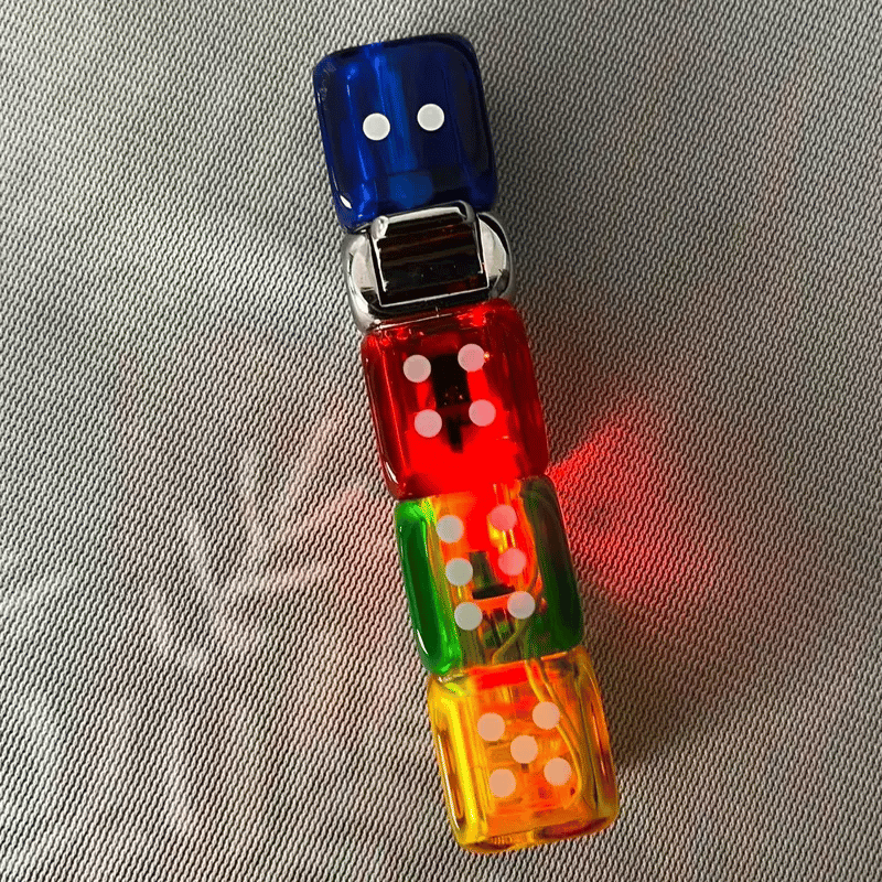 🔥 48% OFF-🎲 360° Spinning Dice Lighter 🔥 Windproof Jet Blue Flame, LED, Refillable EDC Gadget(Free of butane gas)