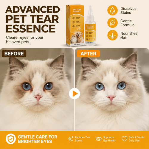 Gentle Pet Eye Stain Remover Essence Nourishing Drops 💦