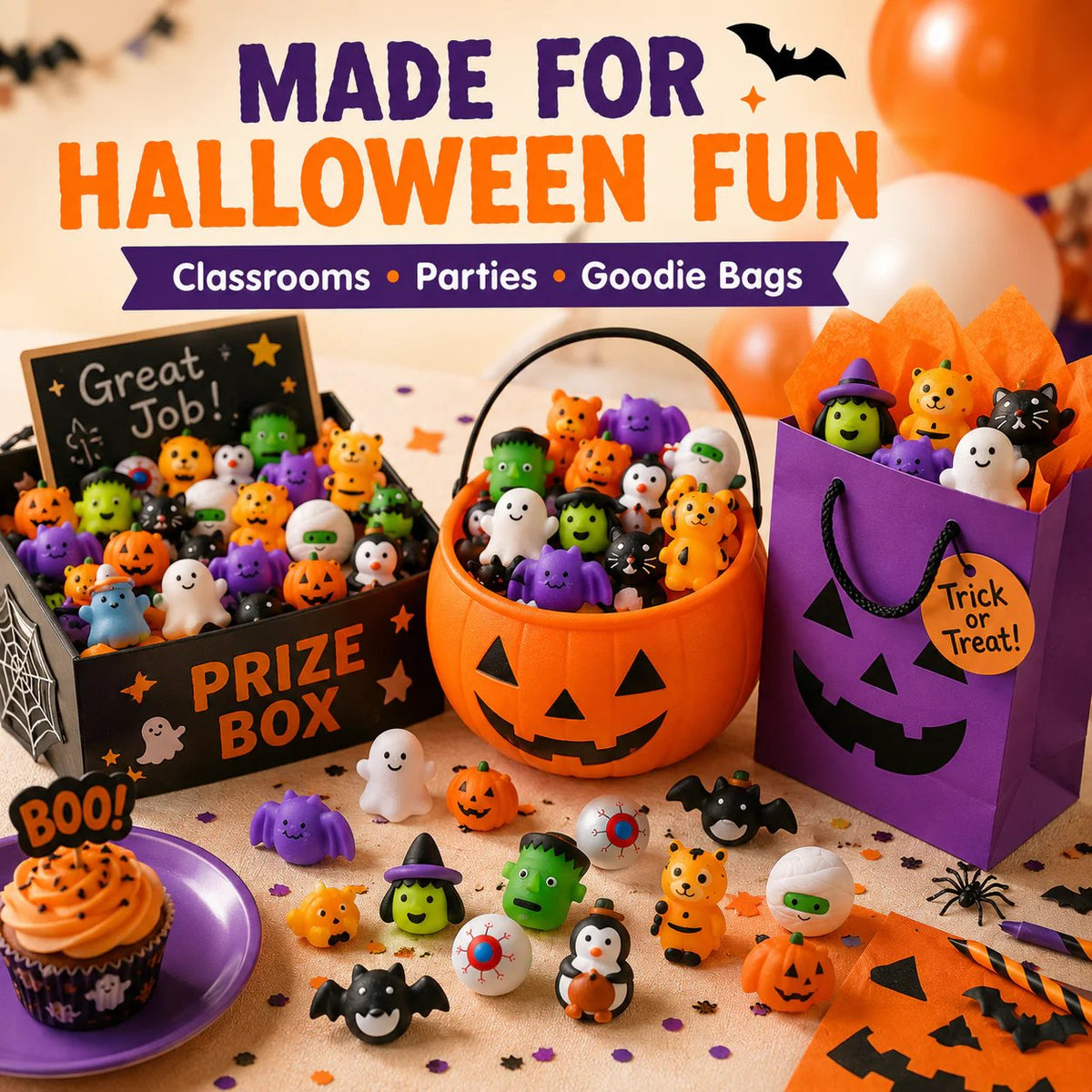 🔥Last Day 50% OFF - 🎃Halloween Mochi Squishy Toys