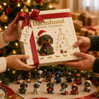 🐾 Dachshund Advent Calendar – 24 Days of Adorable Puppy Surprises