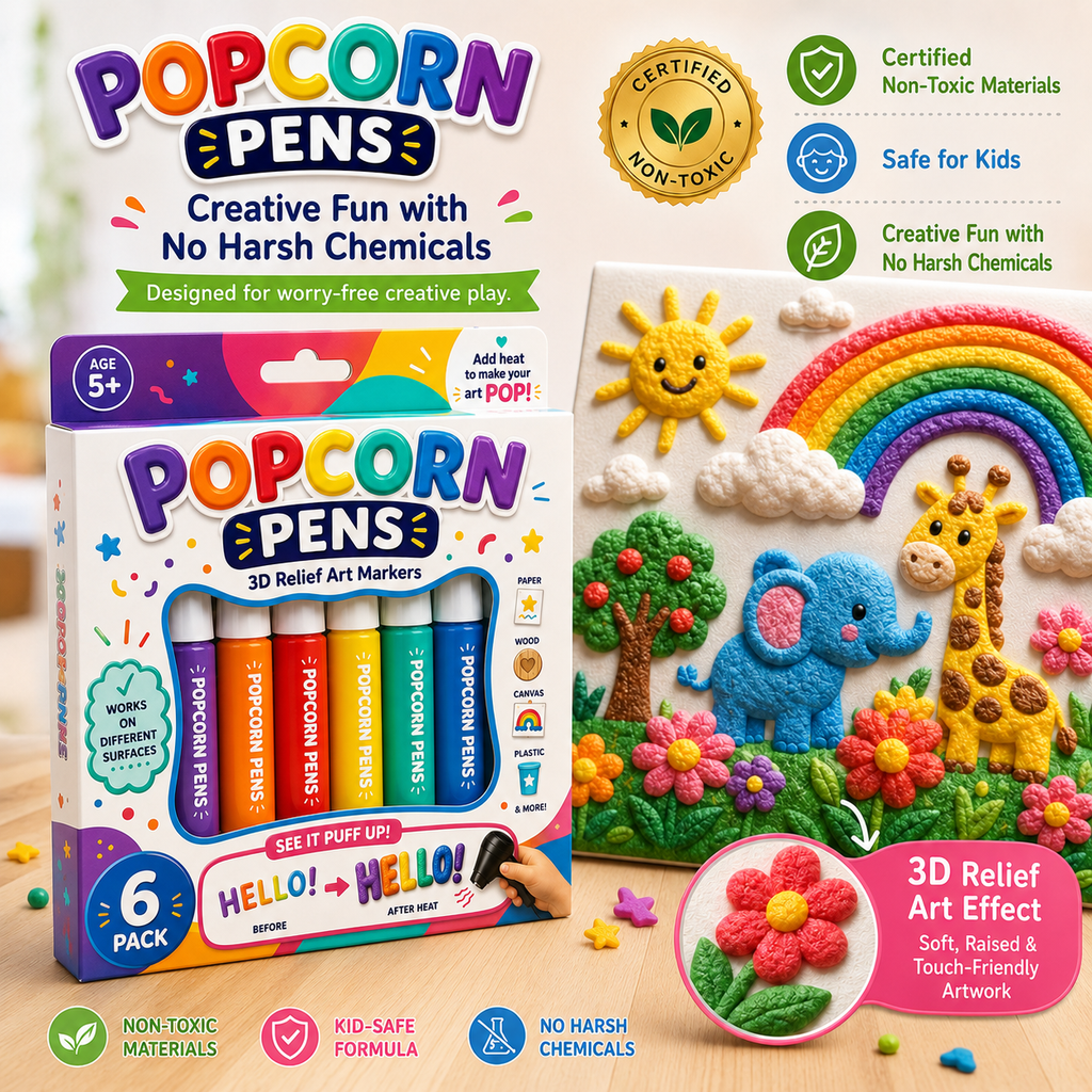 Save 50% by ordering today丨🐱‍💻NovoLux® 3D Relief Art Pen – Turn Flat Drawings Into Touchable 3D Art