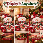 💯🎅 Refillable Christmas Figurine Treat Holder