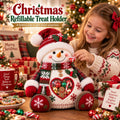 💯🎅 Refillable Christmas Figurine Treat Holder