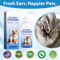 💧 Pet Ear Cleansing Solution – Daily Care for Clean, Fresh & Happy Ears 🐶🐈️ Trusted by 150,000+ Pet Owners 🐾