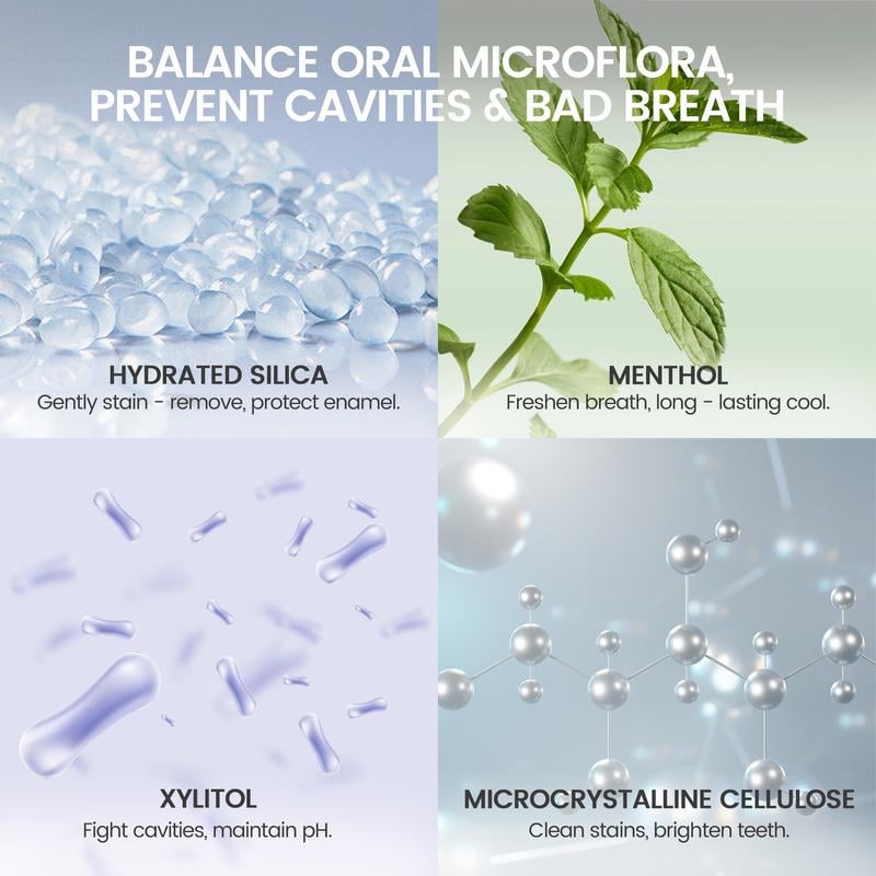 New 7-Pro Intensive Toothpaste | Upgraded Purple Formula with 7 Probiotics | Deep Enamel Repair & Long-Lasting Freshness