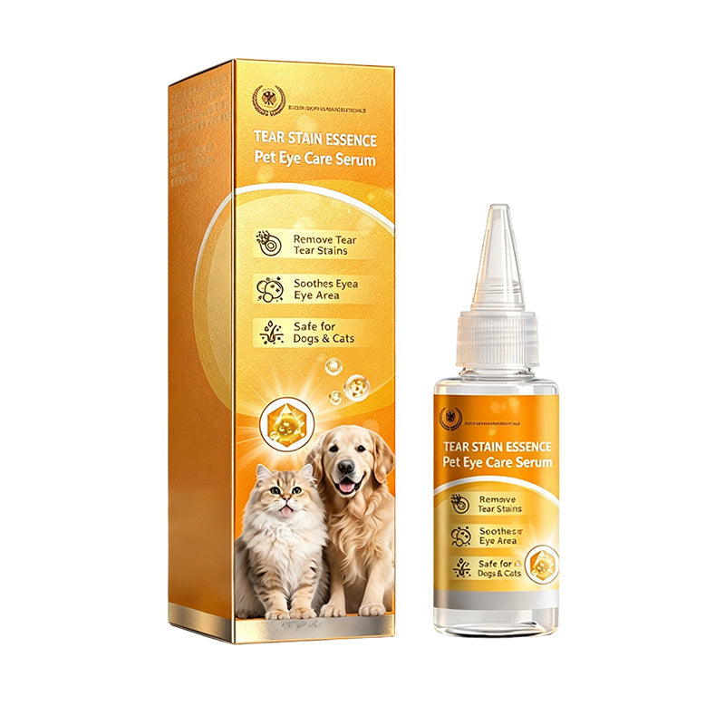 🔥Limited-time 50% off-Gentle Pet Eye Stain Remover Essence Nourishing Drops